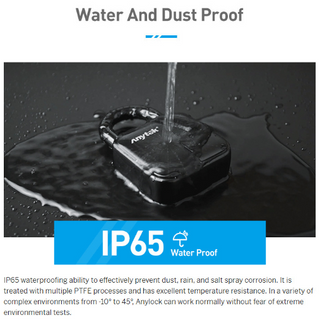 Smart Waterproof L3 Fingerprint Padlock